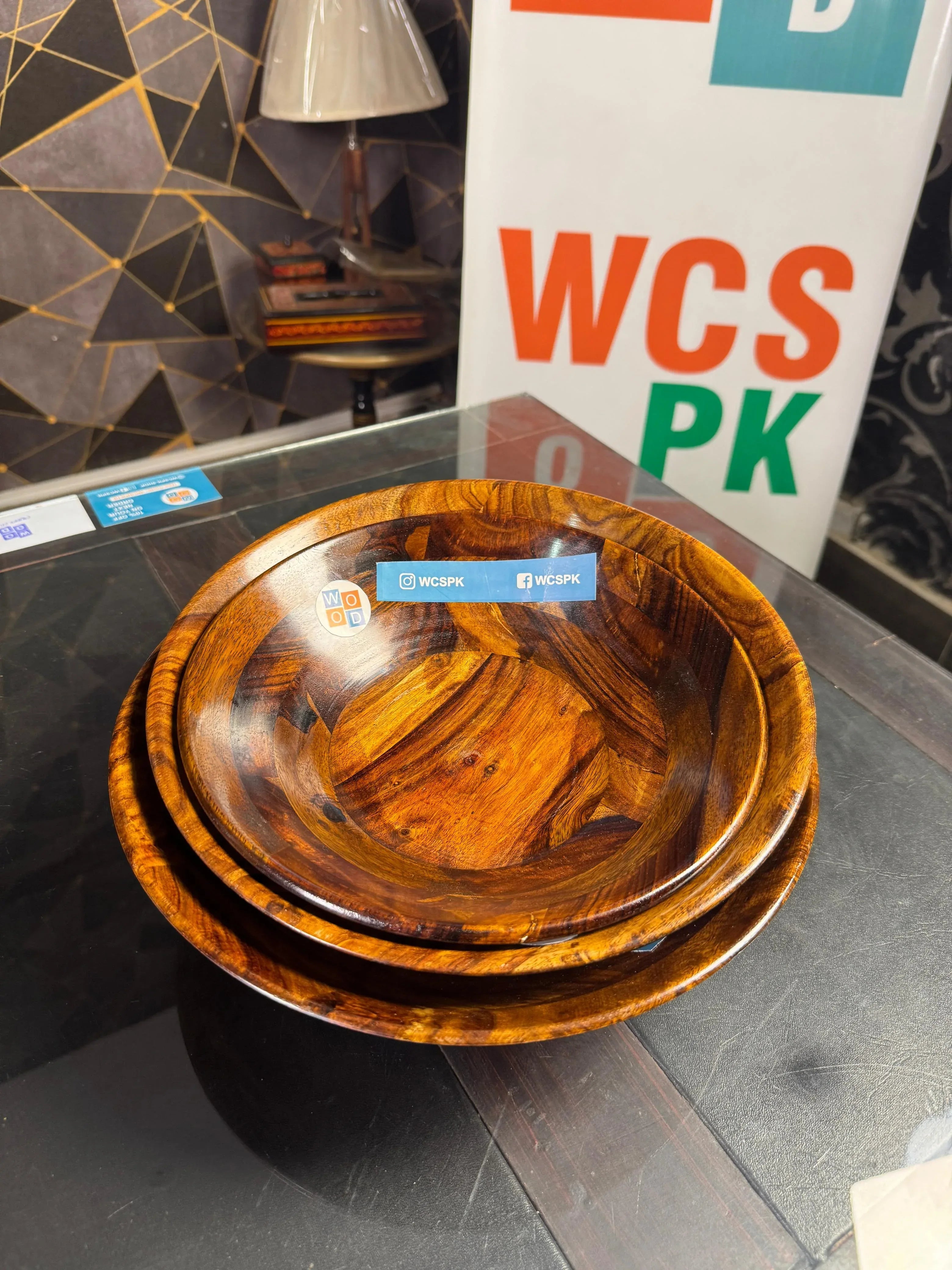 Wooden Bowl Set in Pakistan – Handcrafted Serving & Dining Bowls