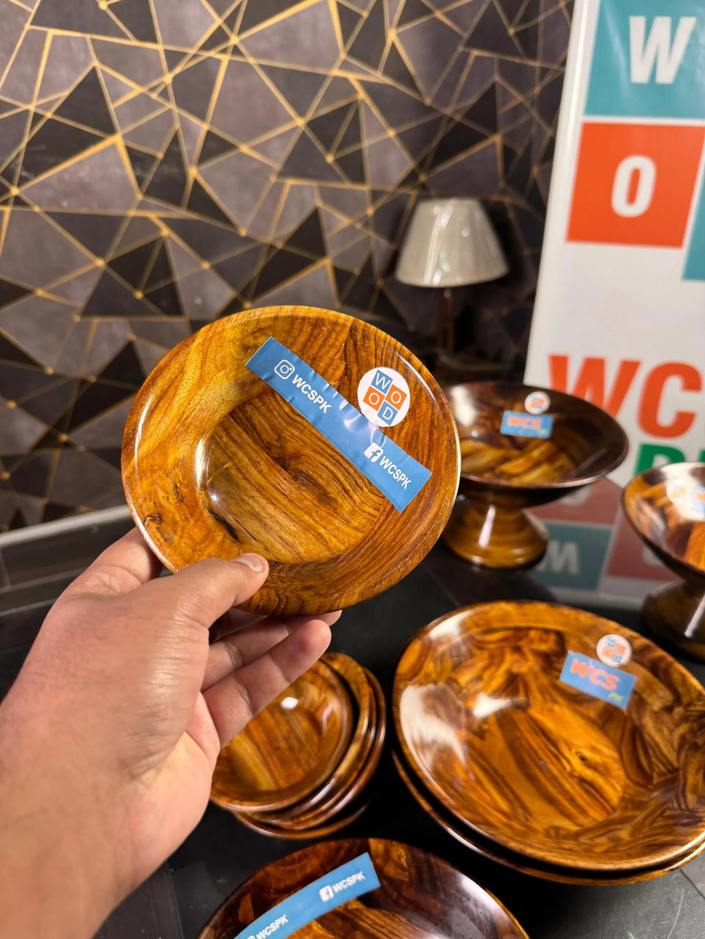Wooden Bowl Set in Pakistan – Handcrafted Serving & Dining Bowls