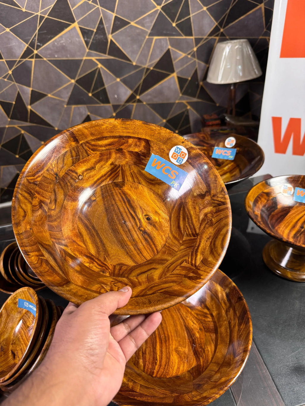 Wooden Bowl Set in Pakistan – Handcrafted Serving & Dining Bowls