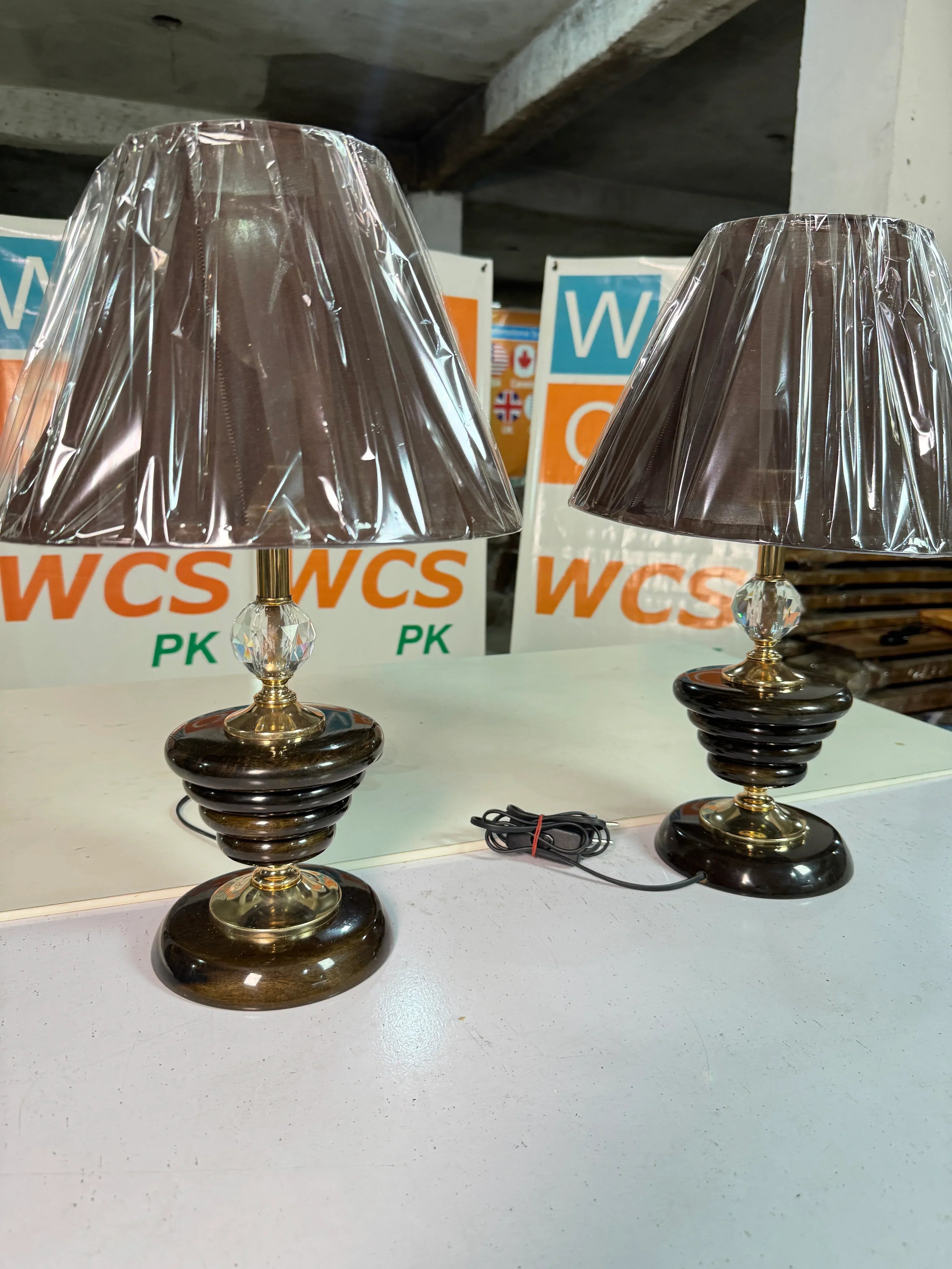 Decorative Wooden Table Lamp – Multiple Stylish Designs for Home Decor